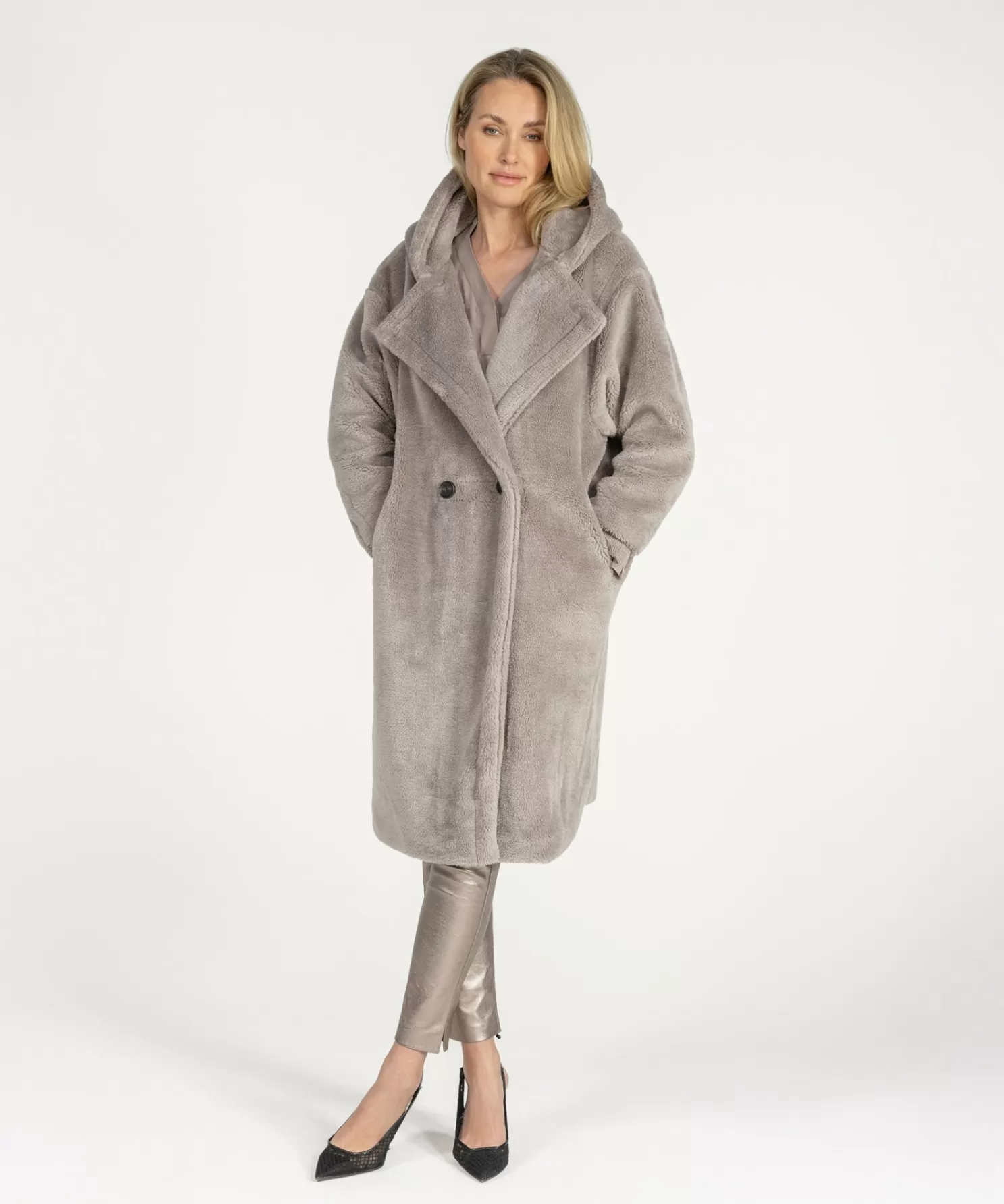 IBANA Faux Fur-Chelly Stone