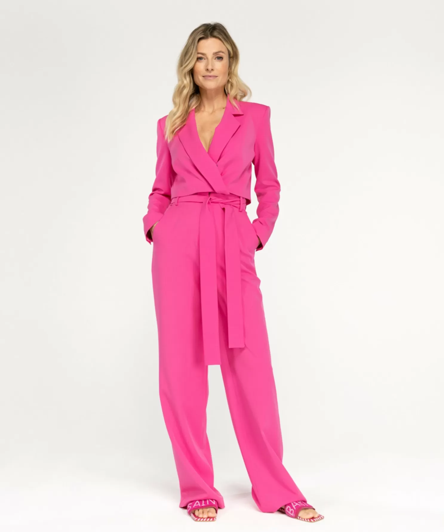 IBANA Blazers-Jean Bright Pink