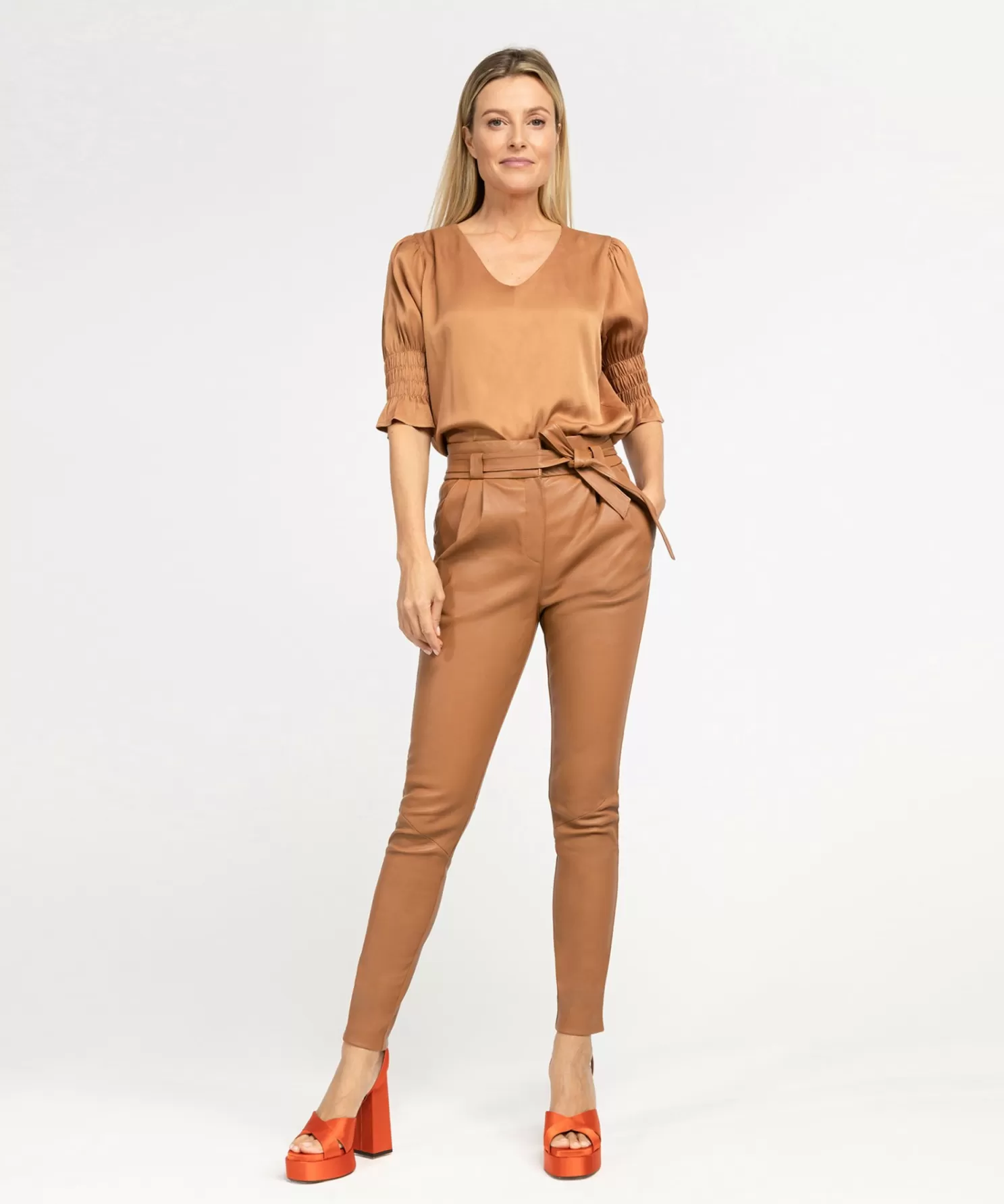 IBANA Pantalons-Paula Spicy Cognac