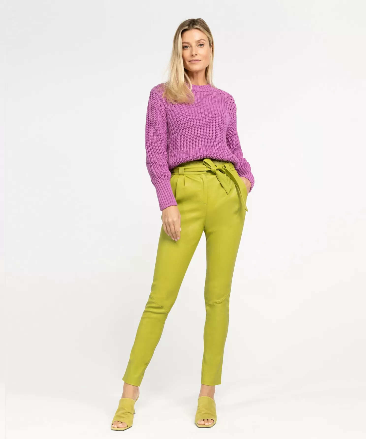 IBANA Pantalons-Paula Sweet Apple Green