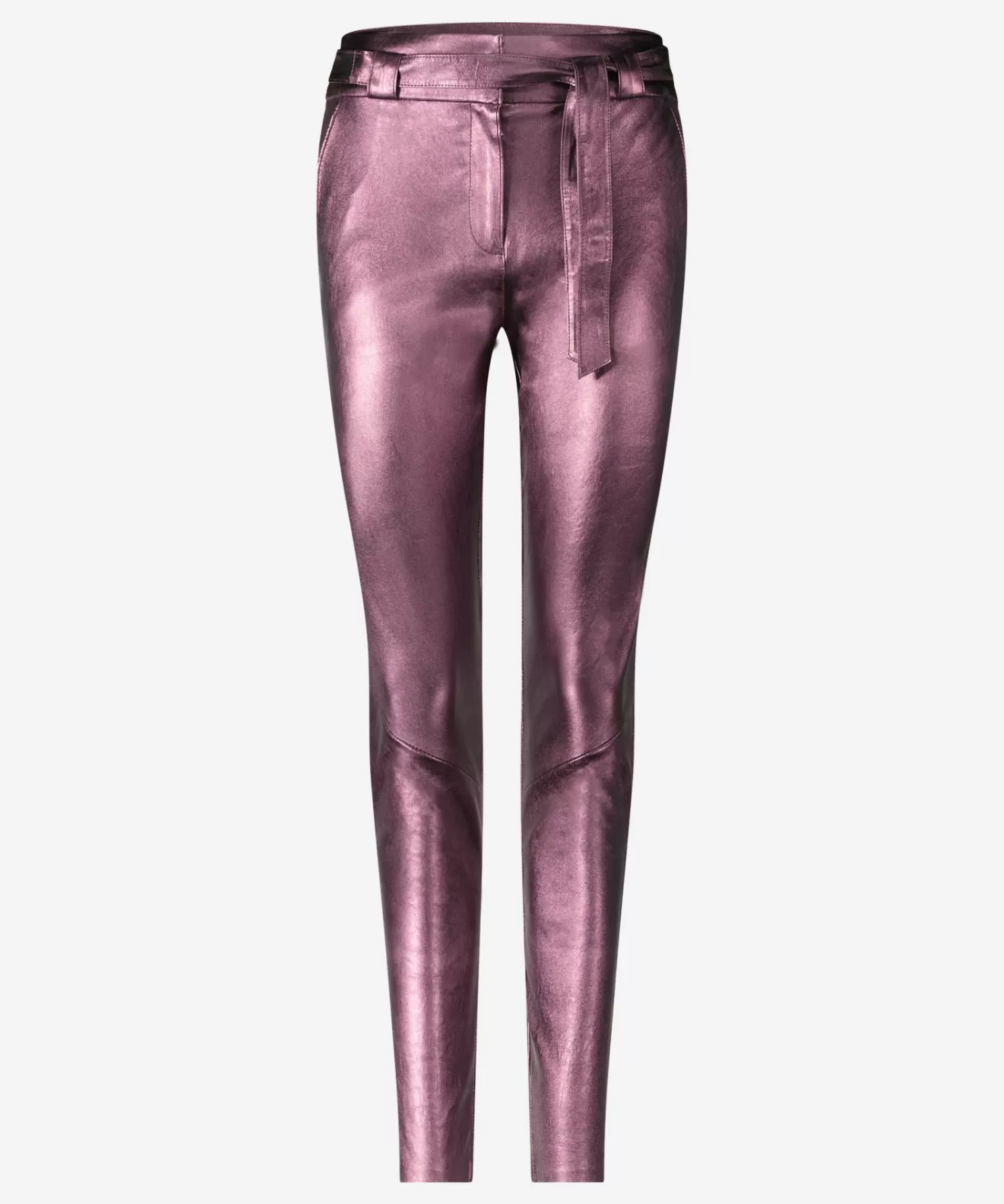 IBANA High Waist-Paulina Metallic Dusty Rose