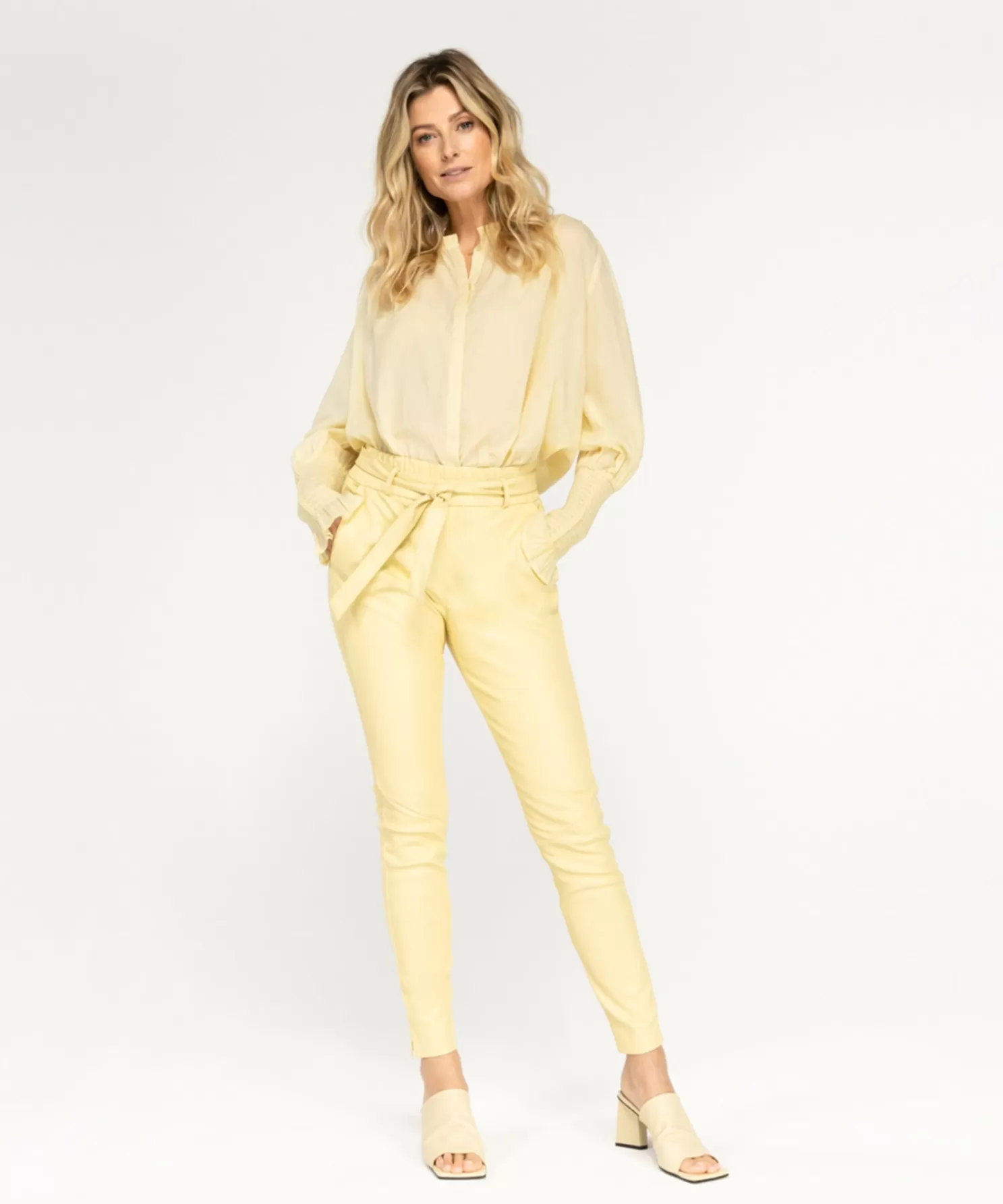 IBANA Pantalons-Peike Buttery Yellow