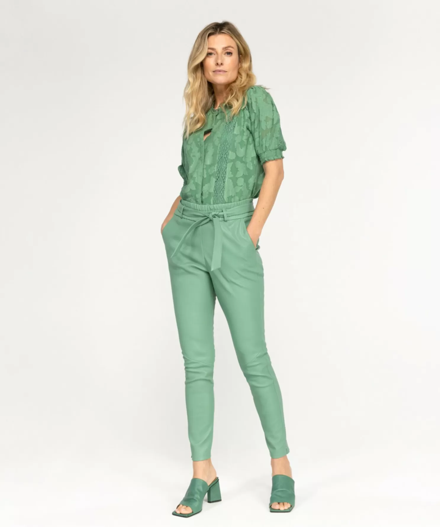 IBANA Pantalons-Peike Jade Green