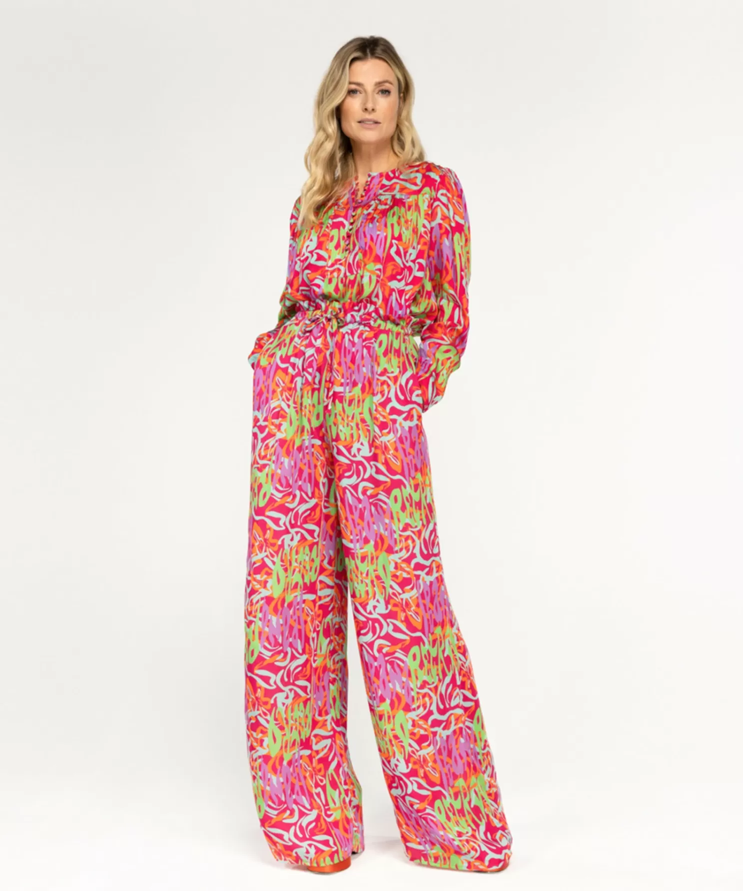 IBANA Pantalons-Plume Print