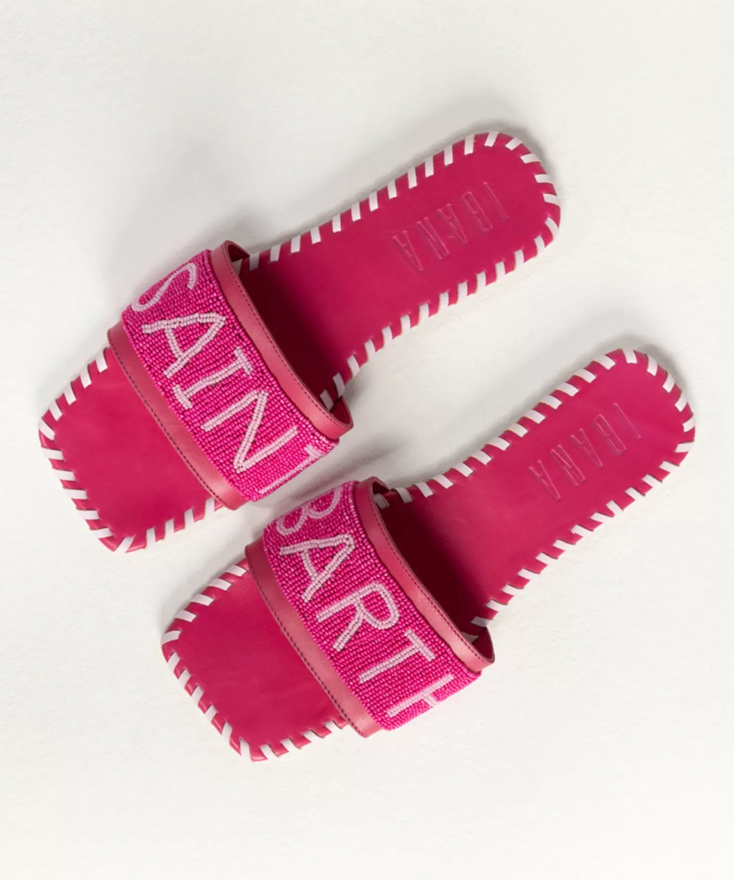 IBANA Slippers-Saint Barth Bright Pink