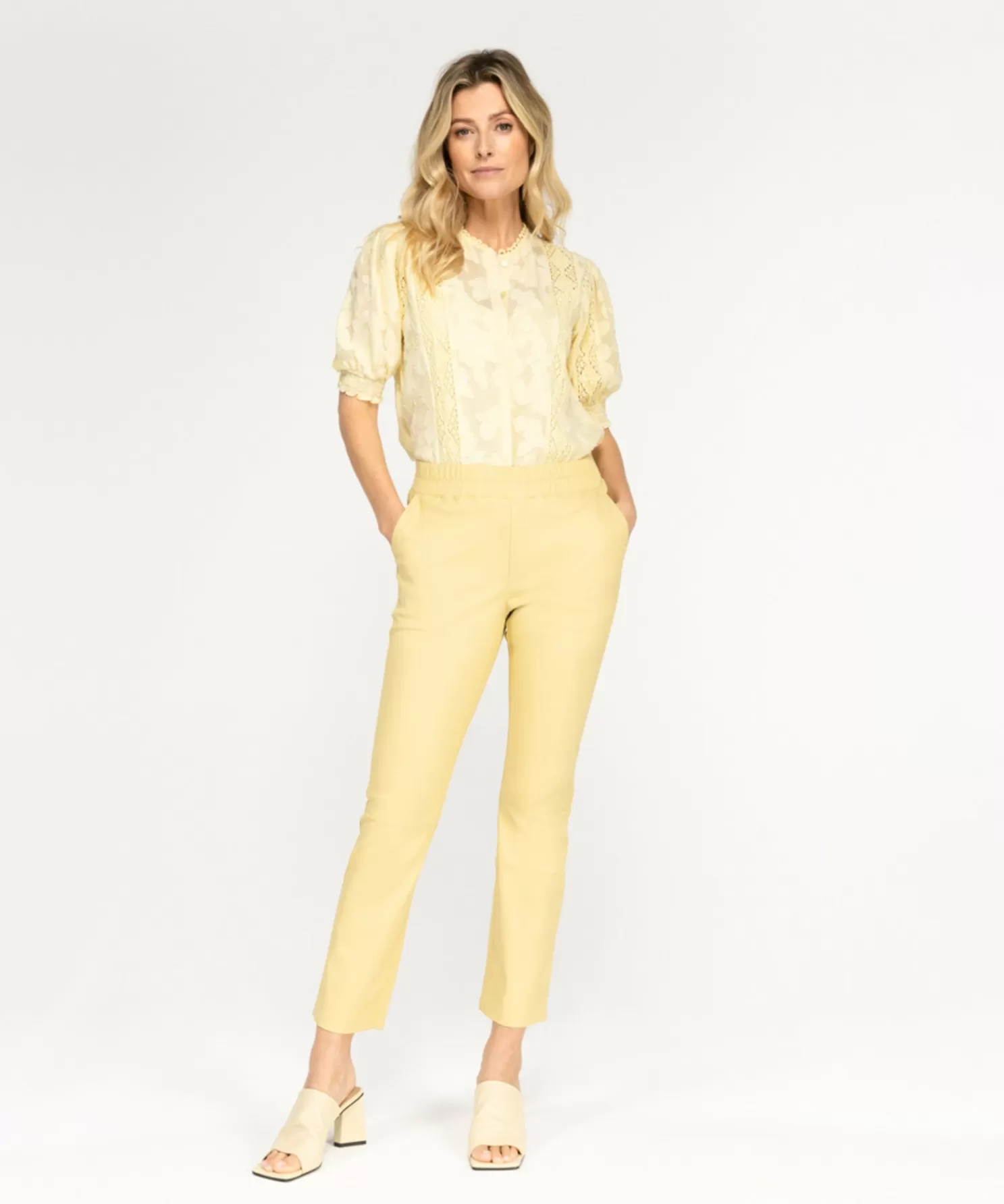 IBANA Blouses-Takota Buttery Yellow