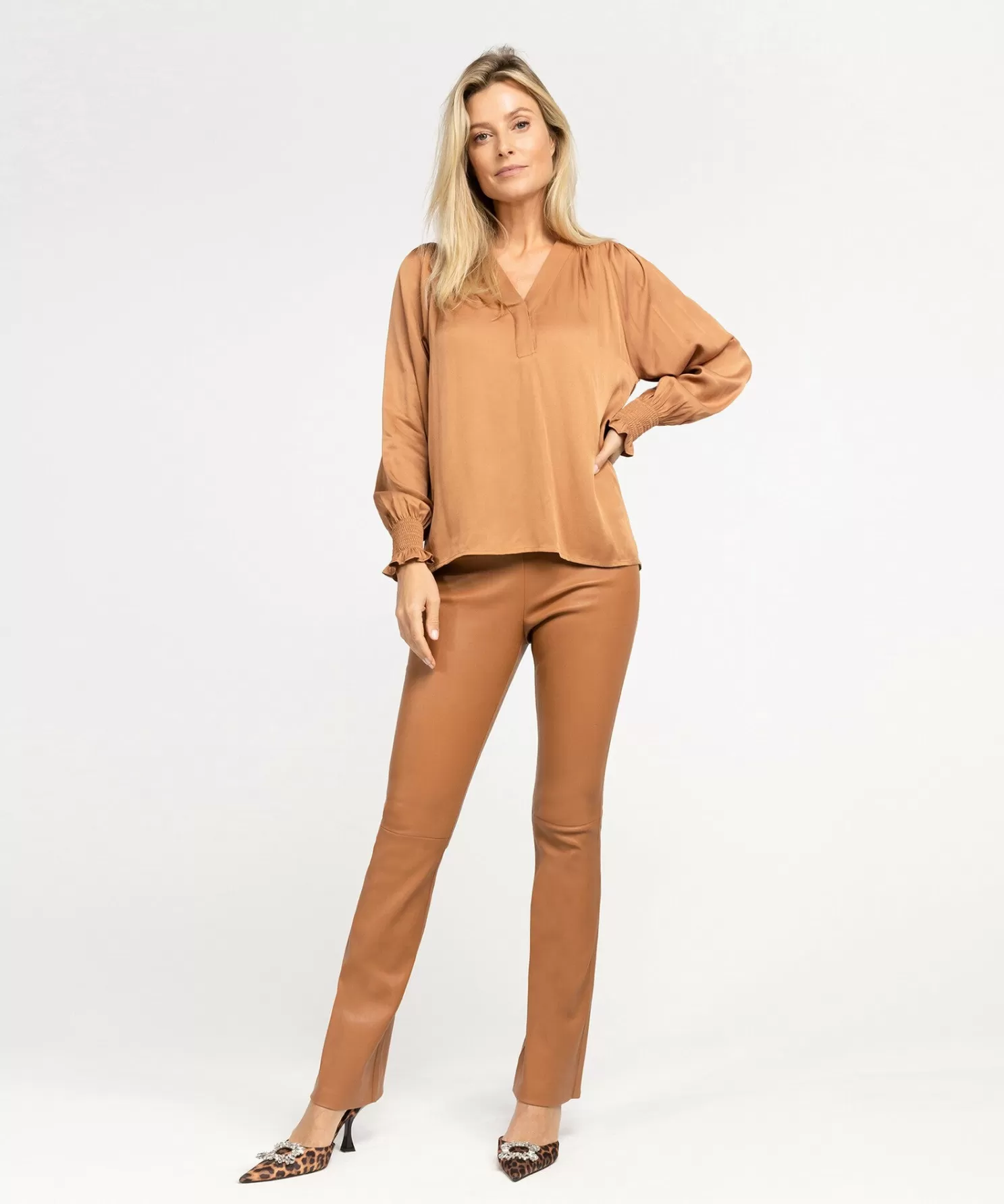 IBANA Blouses-Talan Spicy Cognac