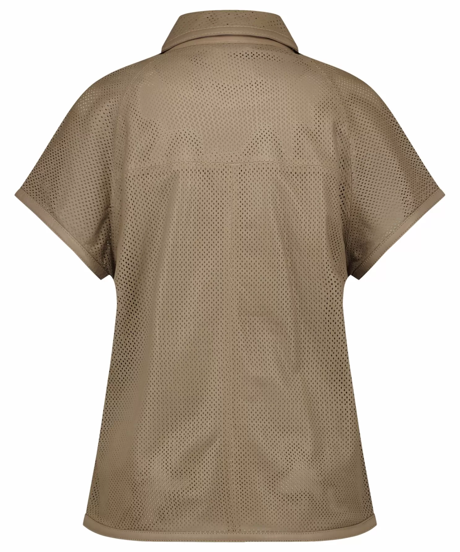 IBANA Leren Tops & Blouses-Tova Taupe