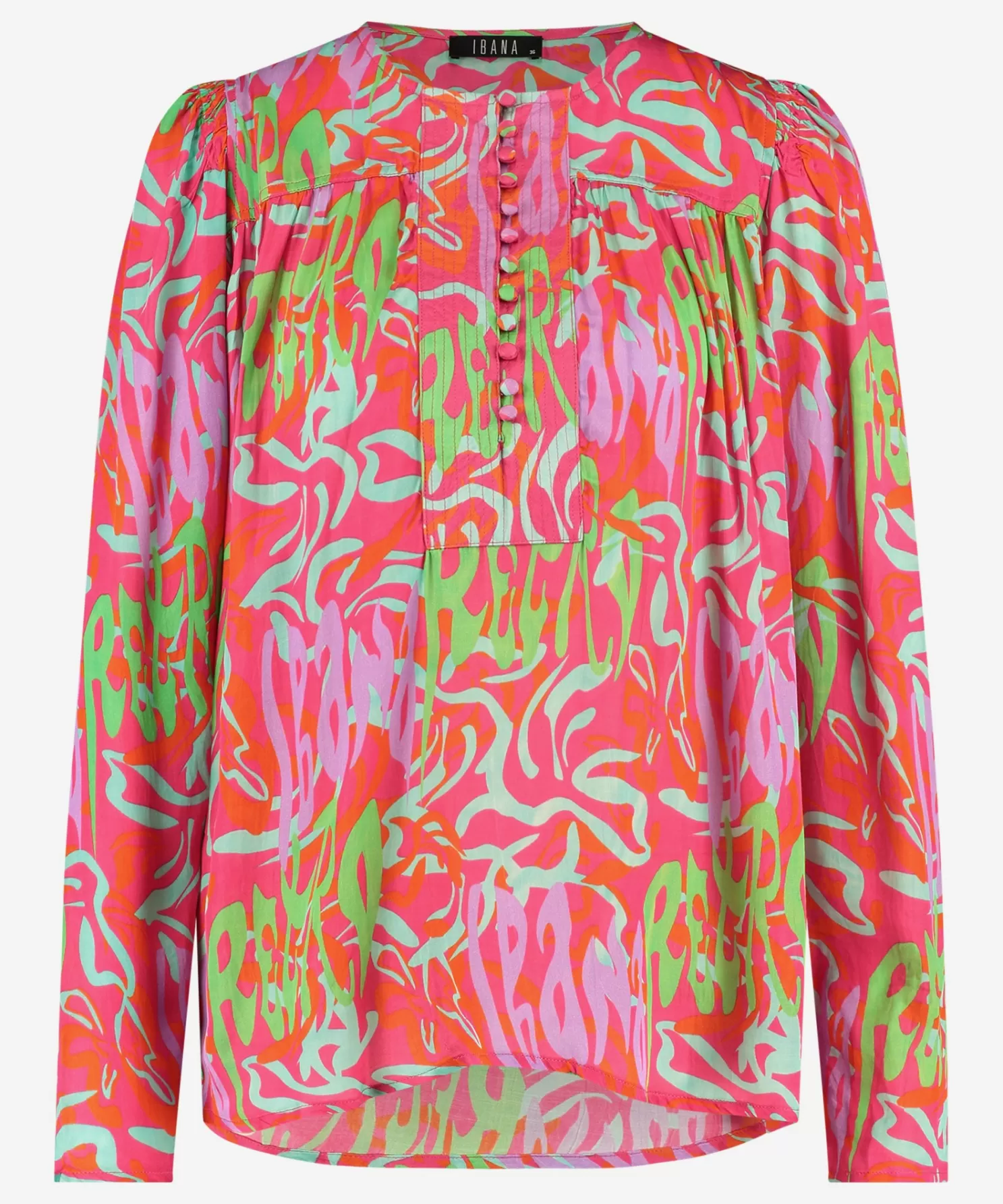 IBANA Blouses-Tribe Print